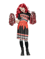 Joker - Costume Zombie Cheerleader 134-140 - Personažų kostiumas - Raudona