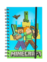 Joker - Notebook Minecraft - Kalendoriai ir užrašų knygelės - Marga / raštuota