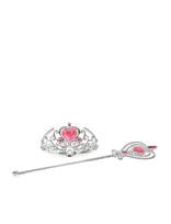 Joker - Princess Set Wand Tiara - Kostiumų aksesuarai - Sidabro