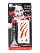 Joker - Blood & Tattoo - Makiažui - Raudona