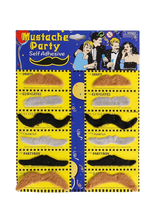 Joker - Mustascher Karta (Svarta) - Kostiumų aksesuarai - Ruda