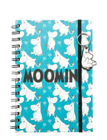 MUMIN - Notebook Moomin - Kalendoriai ir užrašų knygelės - Mėlyna
