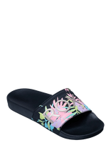 Roxy - Rg Slippy Ii Printed - Baseino šlepetės - Juoda