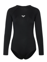 Roxy - Essentials Ls Onesie Back Zip - Sportinis maudymosi kostiumėlis - Juoda