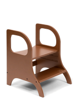 Ette Tete - Miimo® Adjustable Height Step Stool - Motorinių įgūdžių baldai - Ruda