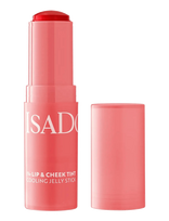 IsaDora - The Lip & Cheek Tint Cooling Jelly Stick - Lip Tint & Cheek Tint - Raudona