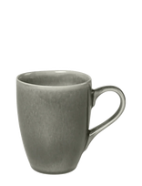 Broste Copenhagen - Nordic Rain Mug With Handle - Kavos puodelis - Pilka