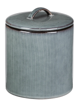 Broste Copenhagen - Nordic Sea Jar With Lid - Virtuvės stiklainis - Mėlyna