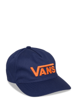 VANS - Drop V Logo Snapback - Sportinė kepurė - Tamsiai mėlyna