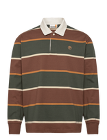 Timberland - Rugby Polo Shirt Pinecone-Duffel Bag - Sportiniai polo marškinėliai ilgomis rankovėmis - Ruda