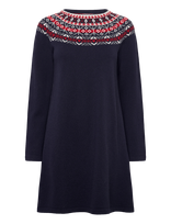 Jumperfabriken - Verna Dress - Iki kelių ir midi suknelės - Tamsiai mėlyna