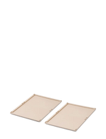 Liewood - Weston Lids 2-Pack M - Sandėliavimo dėžė - Smėlio