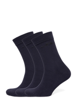 J. Lindeberg - Bamboo Long Socks 3P - Įprastos kojinės - Tamsiai mėlyna