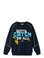 Name It - Nkmsidney Pokemon Nreg Poly Sweat Sky - Megztinis - Tamsiai mėlyna