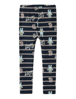 Name It - Nmfsisa Bluey Legging Sky - Tamprės - Tamsiai mėlyna
