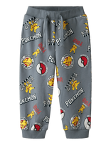Name It - Nmmsilo Pokemon Nreg Sweat Pants Bru Sky - Sportinės kelnės - Pilka
