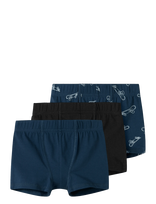 Name It - Nmmtights 3P Titan Skater Noos - Apatinės kelnaitės - Mėlyna
