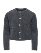 Kids Only - Kogpiumo Petra Pearl O-Neck Car Knt Noos - Megztinis - Pilka