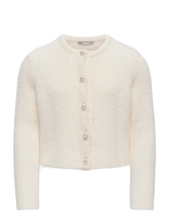 Kids Only - Kogpiumo Petra Pearl O-Neck Car Knt Noos - Megztinis - Balta