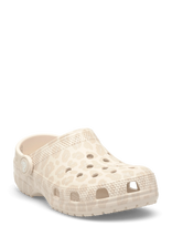 Crocs - Classic Animal Glitter Clog K - Klumpės - Kreminė spalva