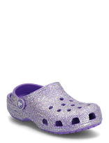 Crocs - Classic Fantasy Glitter Clog K - Klumpės - Violetinė
