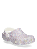 Crocs - Classic Fantasy Glitter Clog T - Klumpės - Marga / raštuota