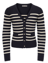 Kids Only - Kogamy Life Ls Button Vneck Card Cp Knt - Megztinis - Tamsiai mėlyna
