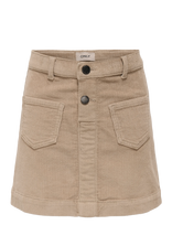 Kids Only - Kogamazing Global Hw Cord Skirt Pnt Noos - Džinsinis sijonas - Smėlio