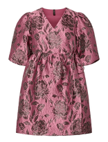 YAS - Yasmarie 2/4 Wrap Dress - D2D - Trumpa suknelė - Rožinė