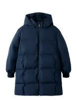 Name It - Nkfmusk Puffer Jacket Long Tb - Striukė - Tamsiai mėlyna