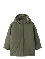 Name It - Nkmmarlow Parka Jacket Pb - Parka stiliaus striukė - Chaki spalva