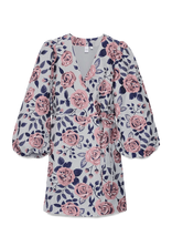YAS - Yaskelly 7/8 Wrap Dress - D2D - Trumpa suknelė - Rožinė