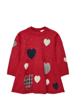 Boboli - Knitwear Dress - Suknelė kūdikiui ilgomis rankovėmis - Raudona
