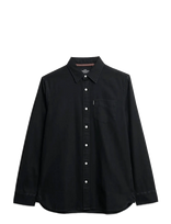Superdry - Essentials L/S Denim Shirt - Džinsiniai marškiniai - Juoda
