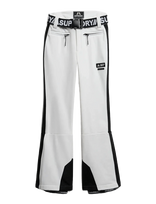 Superdry Sport - Luxe Ski Pant - Sportinės slidinėjimo kelnės - Balta