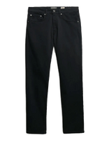Superdry - Merchant Sateen 5 Pocket Pant - Įprasto kirpimo džinsai - Juoda