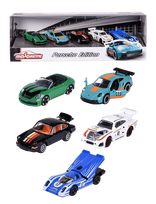 Majorette - Majorette Porsche 5 Pieces Giftpack - Kiti žaisliniai automobiliai - Marga / raštuota