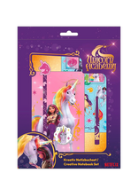 Unicorn Academy - Unicorn Academy Creative Notebook Set - Kalendoriai ir užrašų knygelės - Marga / raštuota