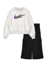 Nike - Nike French Terry Pant Set - Sportinis kostiumas - Juoda