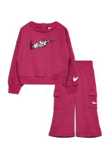 Nike - Nike French Terry Pant Set - Sportinis kostiumas - Burgundiška splava