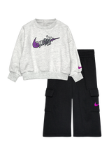 Nike - Nike French Terry Pant Set - Sportinis kostiumas - Juoda