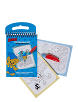 Bamse - Bamse, Water Magic Set W/Magic Water Pen - Spalvinimo ir rankdarbių knygos - Mėlyna