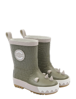 Mikk-line - Wellies 3D Dragon - Guminiai batai be pamušalo - Žalia