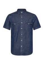 Levi's® - Ss Classic Western Laurel Dark - Džinsiniai marškiniai - Tamsiai mėlyna
