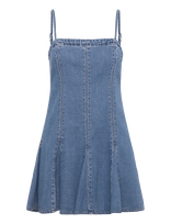 Levi's® - Denim Godet Dress Godet All Da - Džinsinė suknelė - Mėlyna