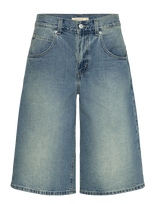 Levi's® - Super Baggy Jort Hazy Times - Džinsiniai šortai - Mėlyna