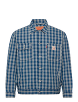 Levi's® - Sunrise Trucker Summer Check T - Džinsinis švarkas be pamušalo - Mėlyna