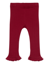 Lil'Atelier - Nbfrita Sig Slim Legging Lil - Tamprės - Raudona