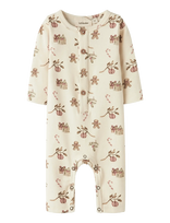 Lil'Atelier - Nbnlayo Gip Ls Slim Suit Lil - Ilgarankovis bodis - Kreminė spalva
