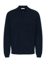 ONLY & SONS - Onsberry Reg 12 Ls Polo Knit Frml - Polo marškinėliai ilgomis rankovėmis - Tamsiai mėlyna